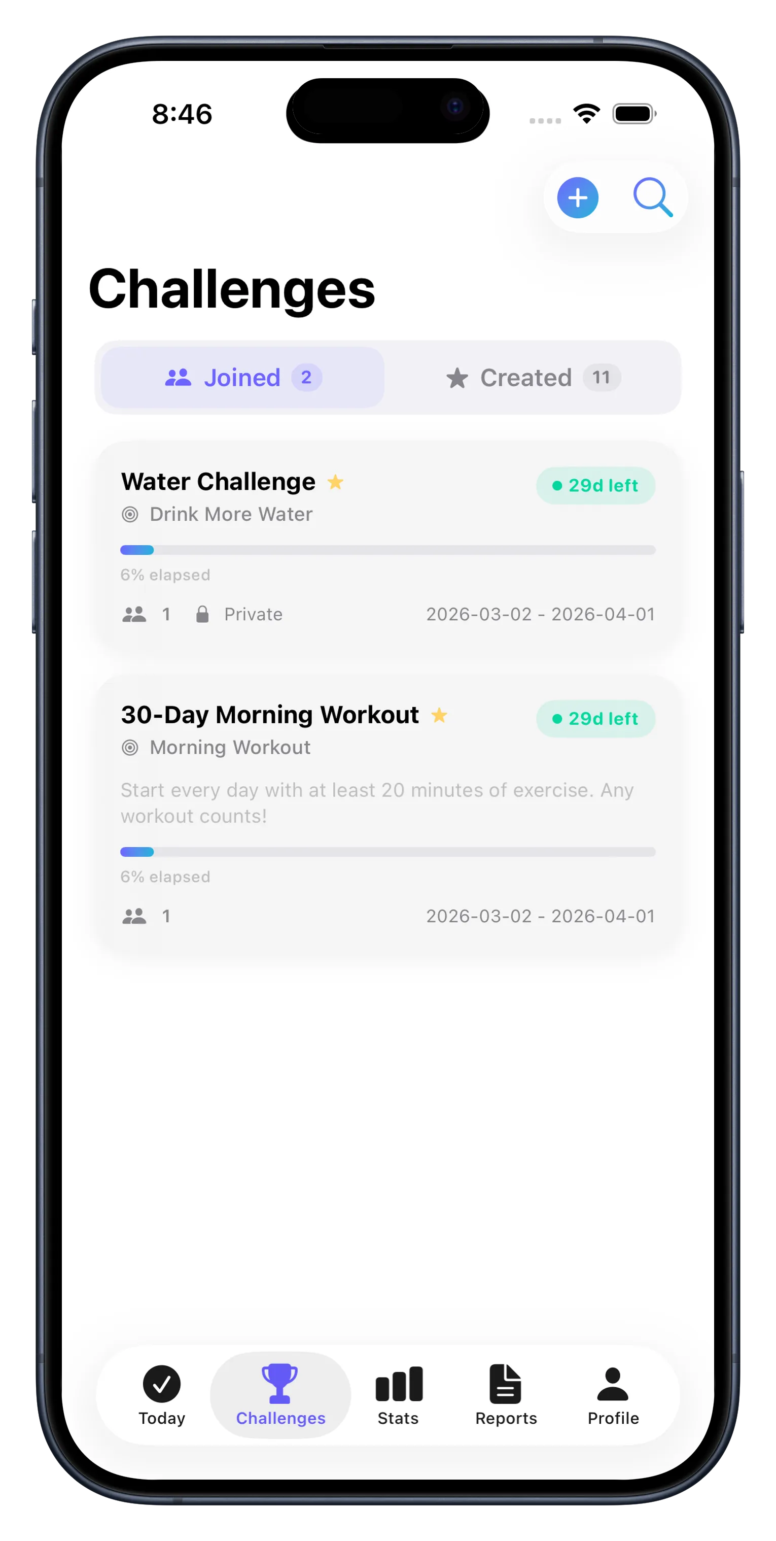 Level Up and Earn Badges — Profile with achievements and XP