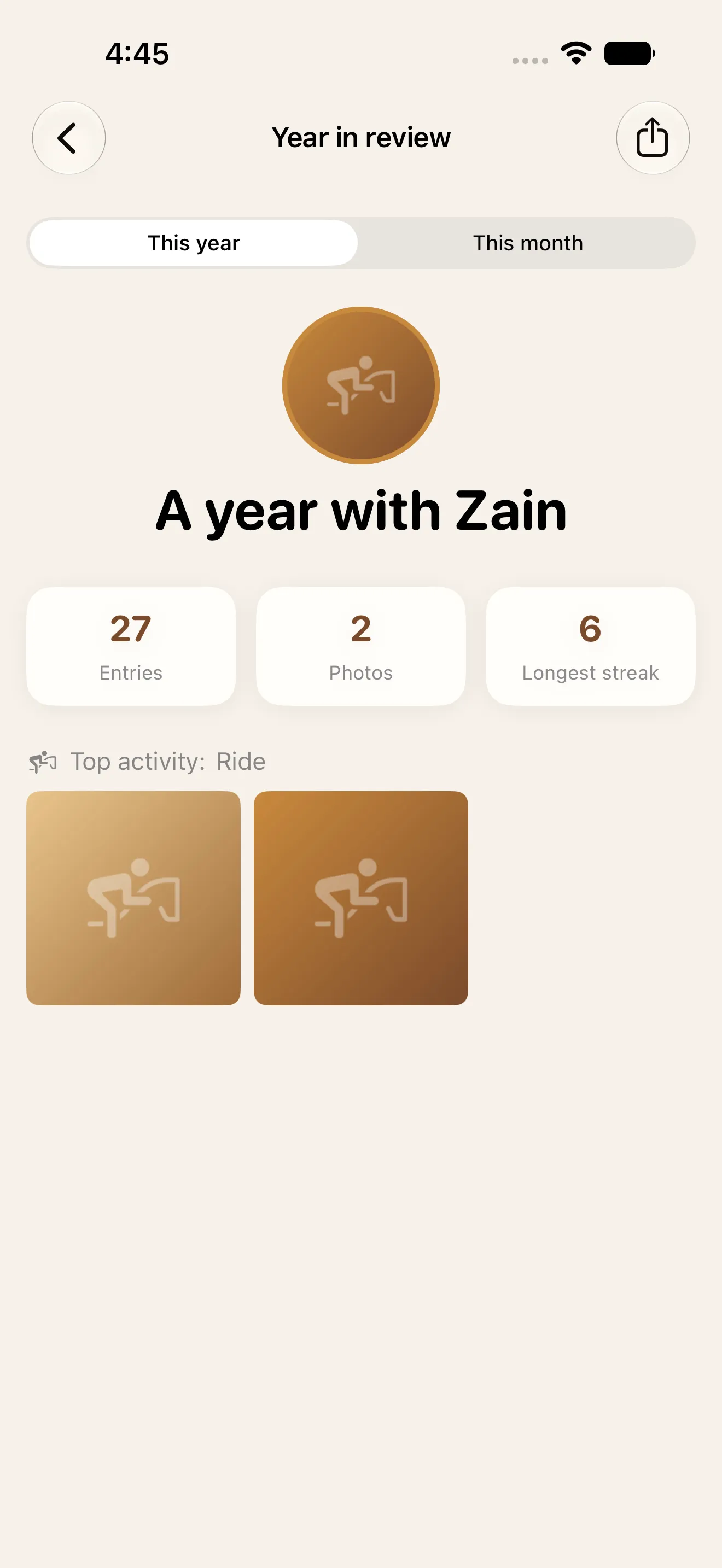 Hoofprint year in review, ready to share