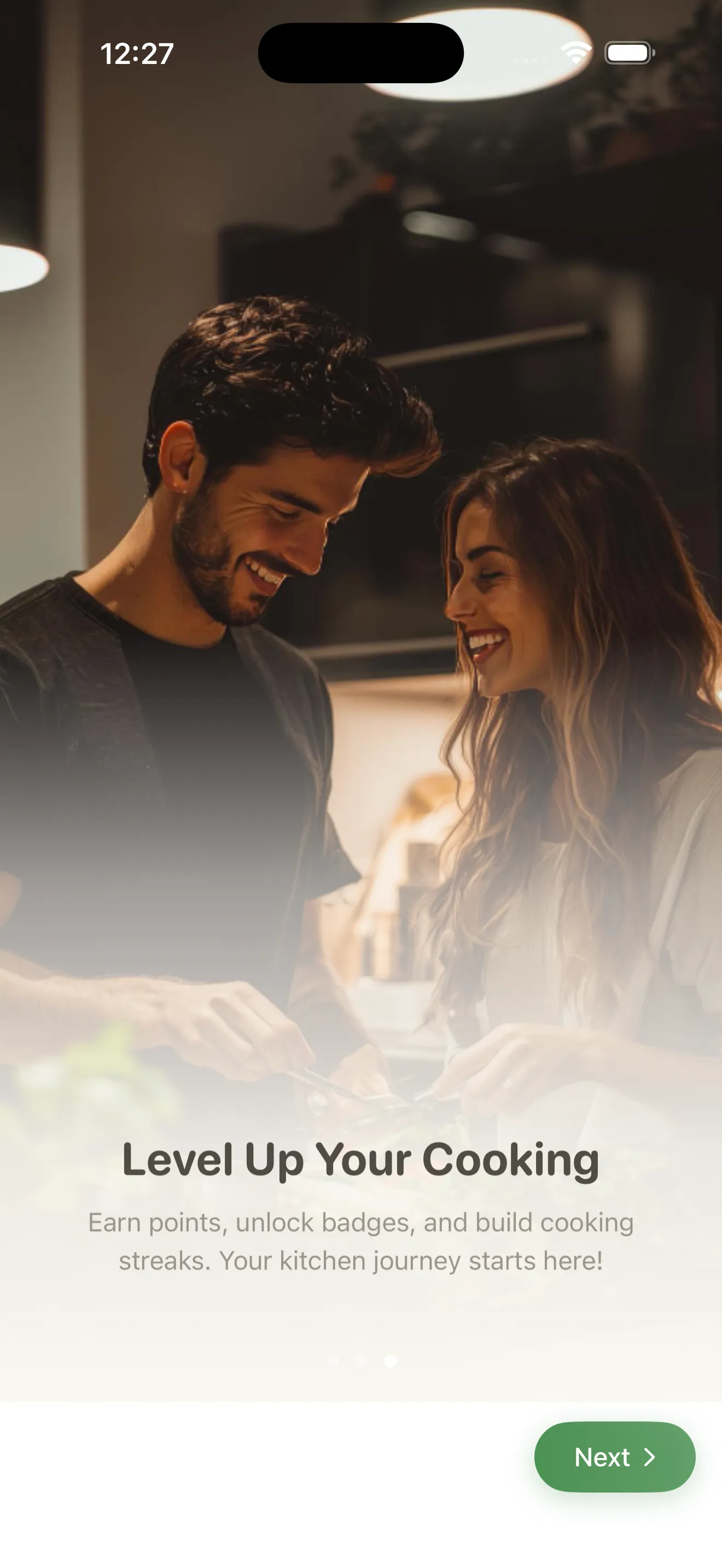 MiseMate onboarding \u{2014} set up dietary preferences and household size