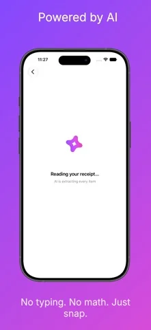 SplitSnap people setup — add who is splitting the bill