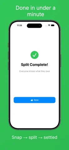 SplitSnap friends list for quick re-use