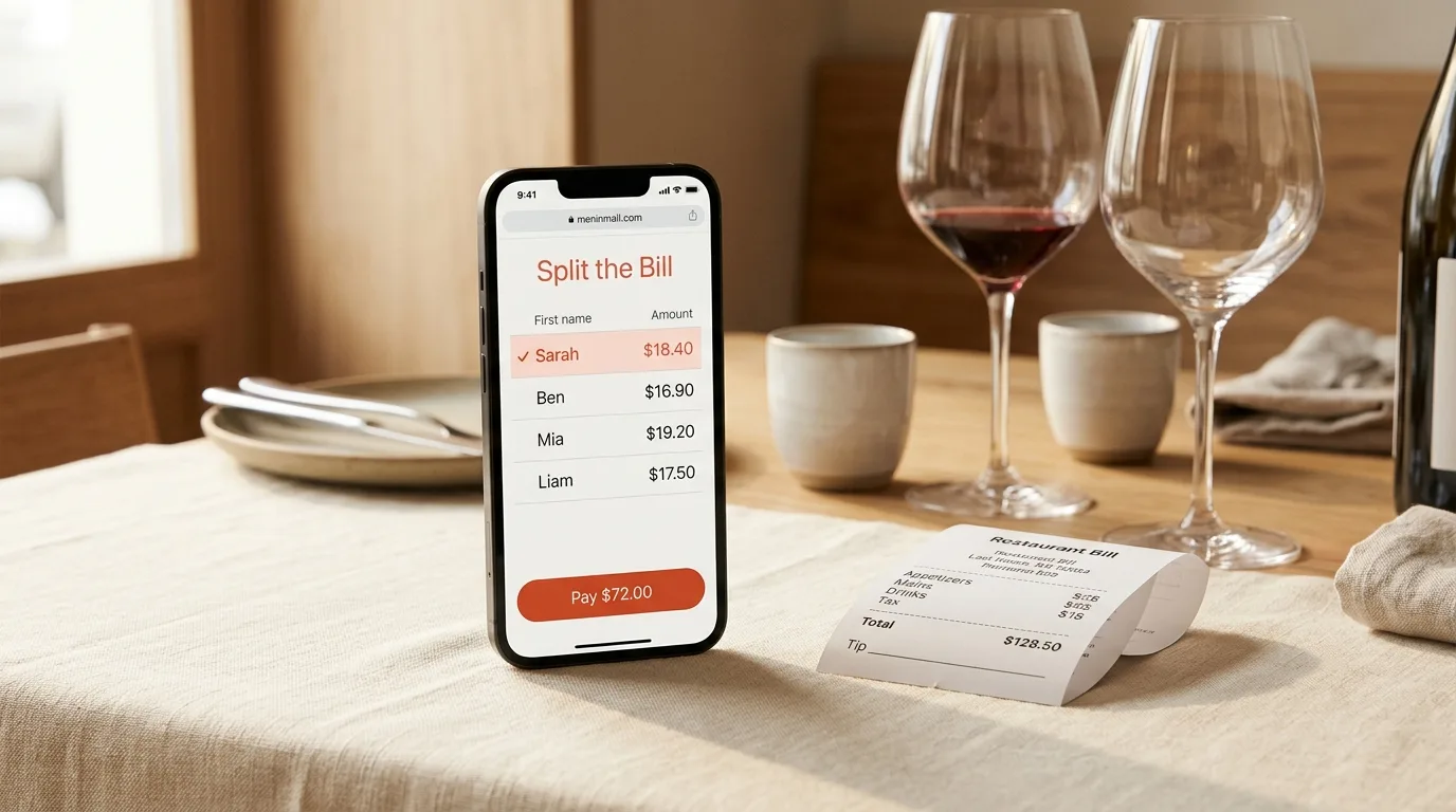 How to Split a Bill With Friends Who Don't Have the App (No Account Needed)