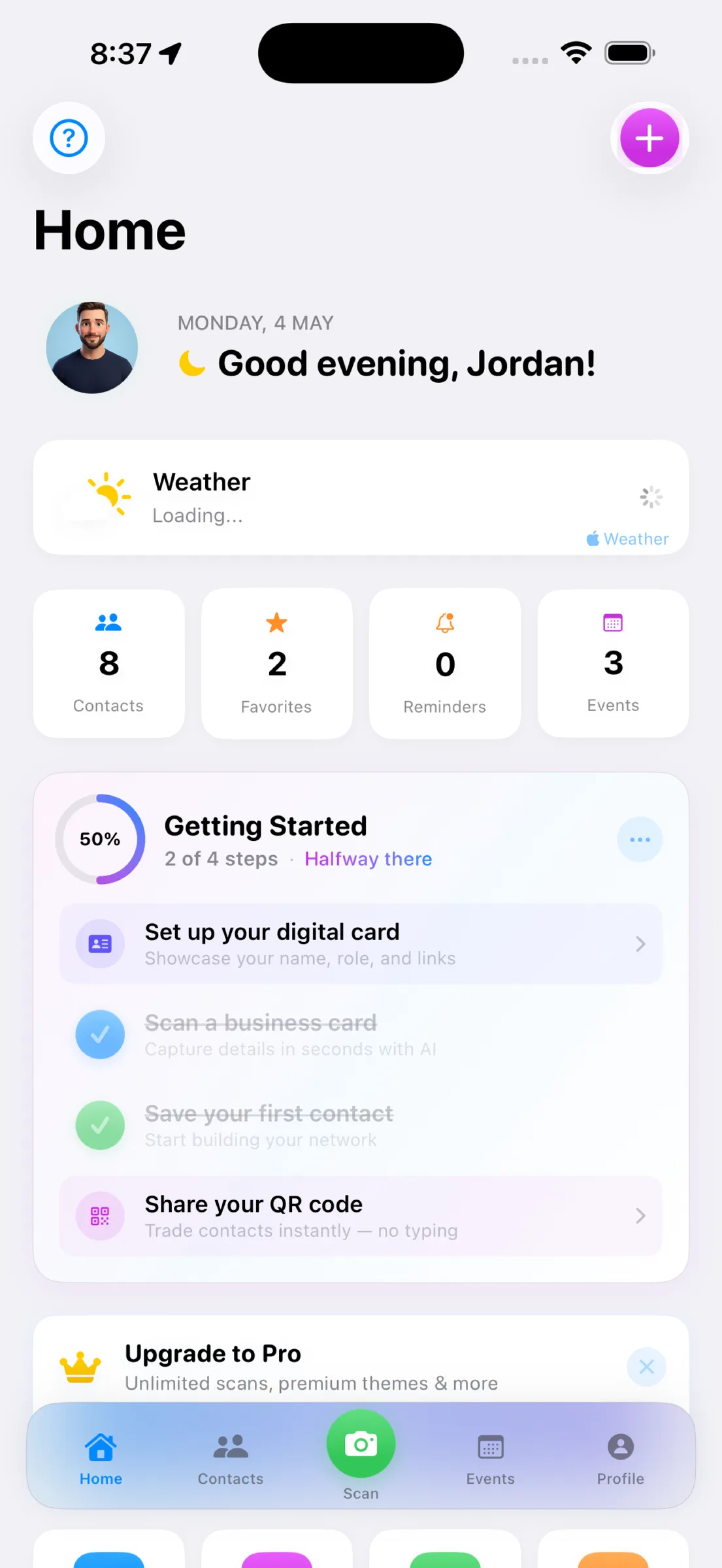 MeetStack: The Business Card Scanner Built for Real Networking